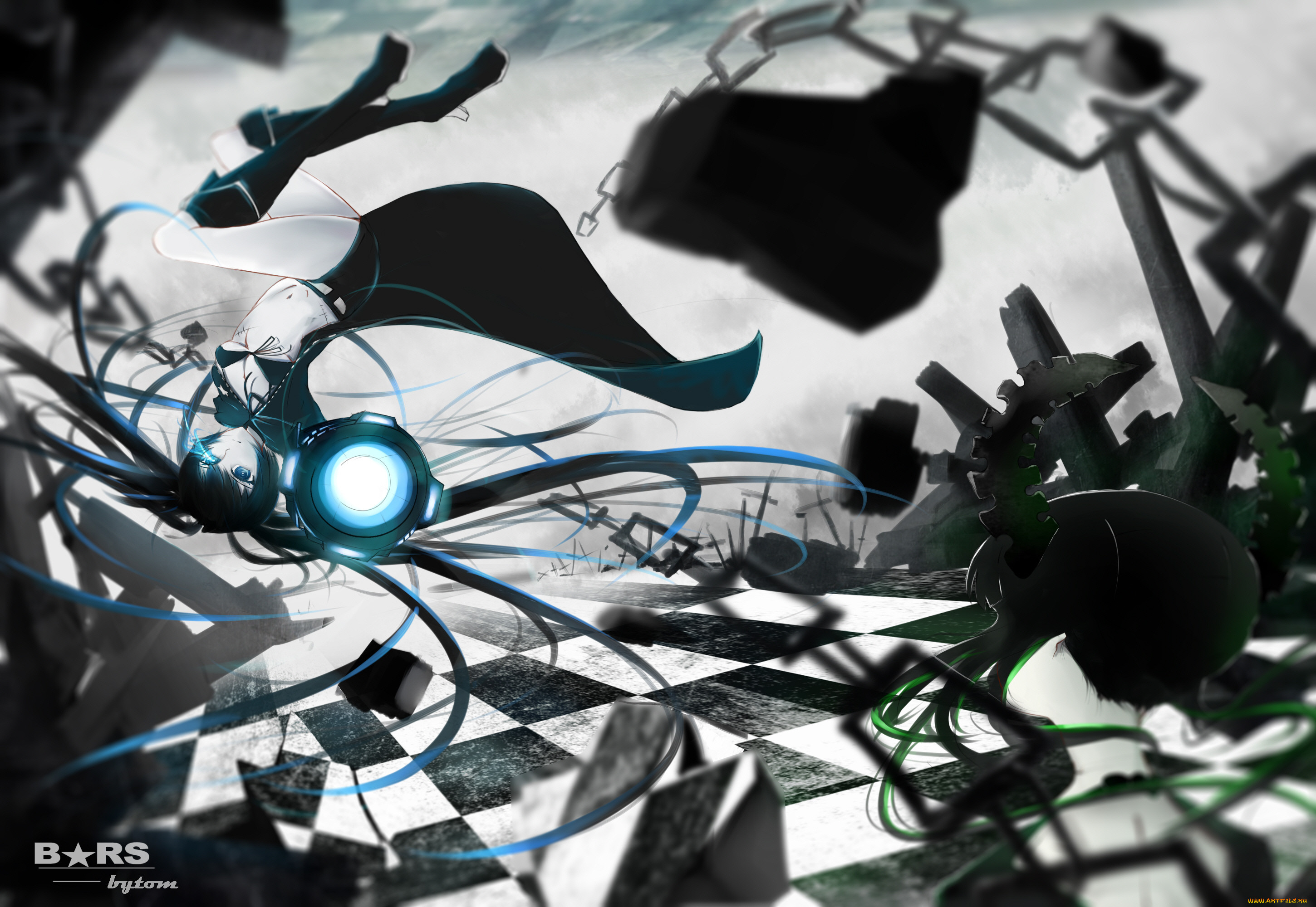 , black rock shooter, 